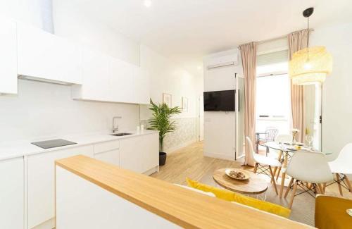 Kuchyň nebo kuchyňský kout v ubytování FUENCARRAL