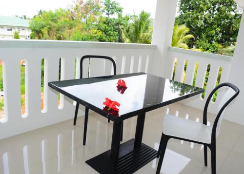 Balkoni atau teres di La Villa Therese