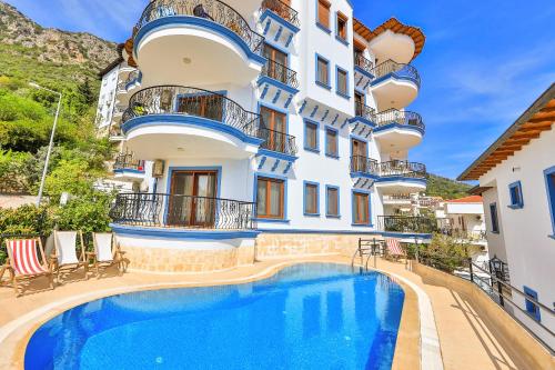Πισίνα στο ή κοντά στο Nirvana Apartments