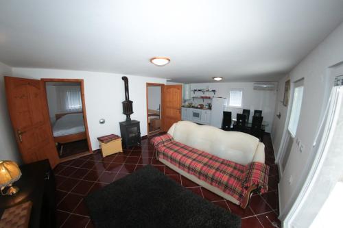 Katil atau katil-katil dalam bilik di Chalets & Rooms Čarda Šebešfok
