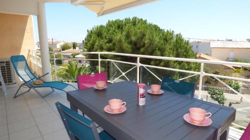 Appartement T3 climatisé, Les Bastides de la Plage, Narbonne Plage