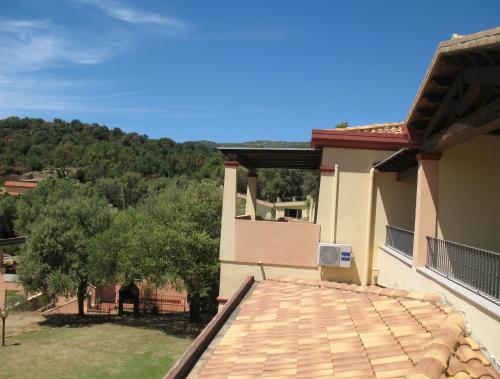 a view from the balcony of a house at LE DOMUS DE CHIA_Tipo A in Chia