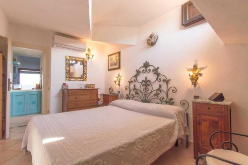 Postel nebo postele na pokoji v ubytování La Terrazza sul mare