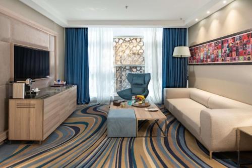 Posezení v ubytování Radisson Blu Hotel, Jeddah Corniche