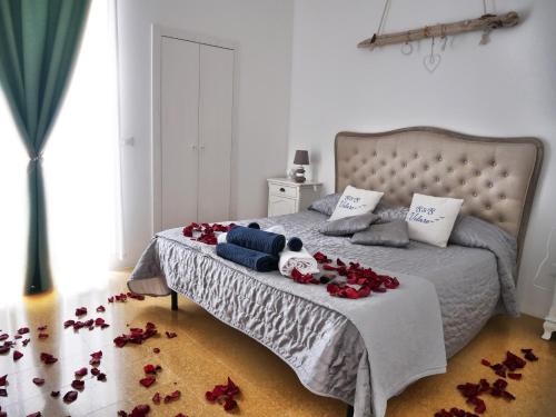 Posteľ alebo postele v izbe v ubytovaní B&B VOLARE
