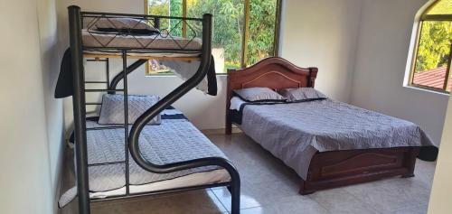Krevet ili kreveti u jedinici u okviru objekta Finca Las Mercedes en encantador entorno natural