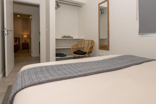 Ένα ή περισσότερα κρεβάτια σε δωμάτιο στο Casa dos Avós