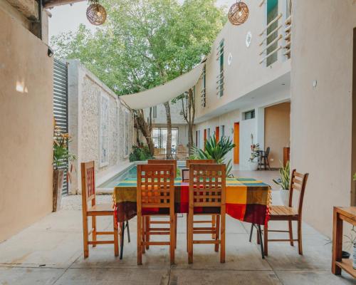 Patio nebo venkovní prostory v ubytování Hotel Itza Coba