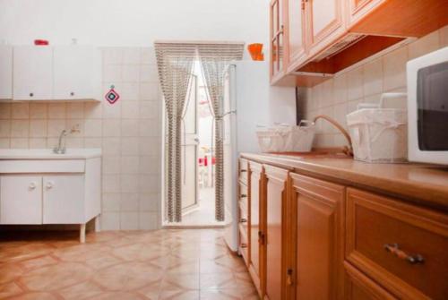 Dapur atau dapur kecil di Villa Litus