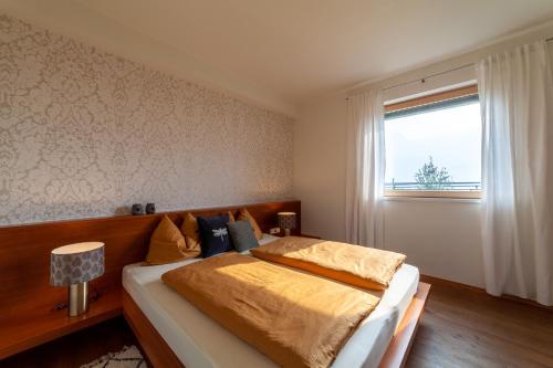 Postel nebo postele na pokoji v ubytování Apartment Matthäus