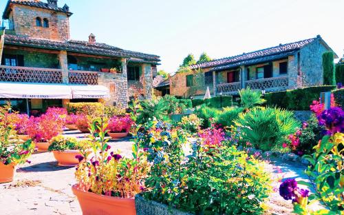 Jardín al aire libre en Mulino Di Quercegrossa