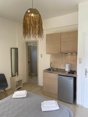 Dapur atau dapur kecil di Villa Sylvia