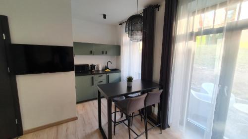 Ferrata Apartamenty Zakopaneにあるキッチンまたは簡易キッチン