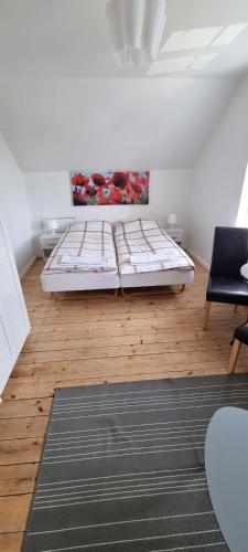 Cama o camas de una habitación en Korsør Room