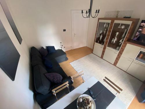 Χώρος καθιστικού στο Ruhige gemütliche Wohnung Altbau in zentraler Lage Wiesbaden