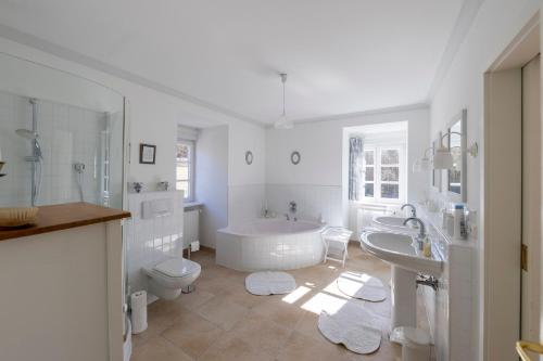 Ванная комната в Feriendomizil Villa Bomama