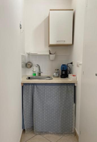 Kuchyň nebo kuchyňský kout v ubytování Diga Rooms