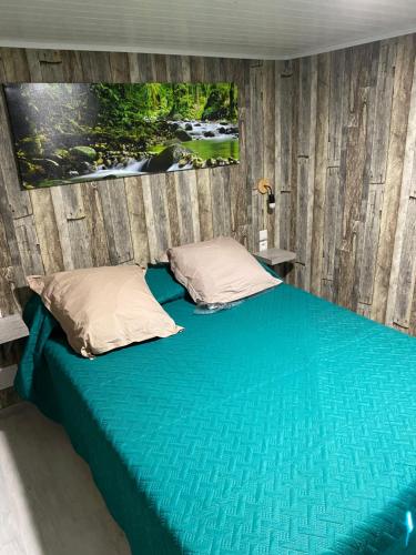 Postel nebo postele na pokoji v ubytování L ASCOSU