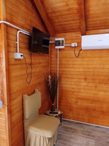 TV in/ali zabaviščno središče v nastanitvi Cabanele Deltei