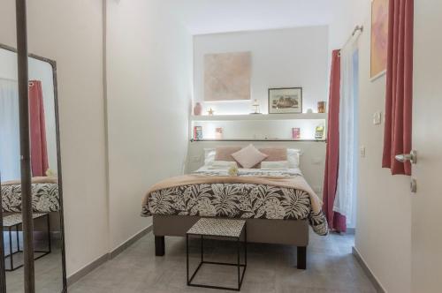 Cama ou camas em um quarto em Camilla's guest house