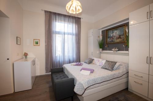 Postel nebo postele na pokoji v ubytování Apartment Lila Opatija 158