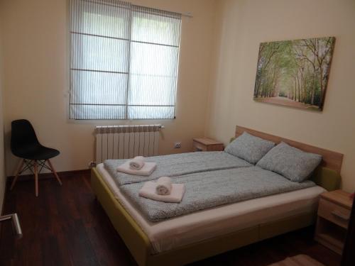 Ένα ή περισσότερα κρεβάτια σε δωμάτιο στο Villa Camino