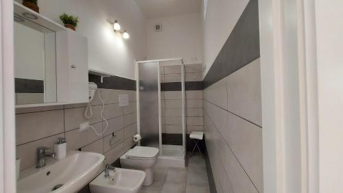 Kúpeľňa v ubytovaní La terrazza del Sole Guest House