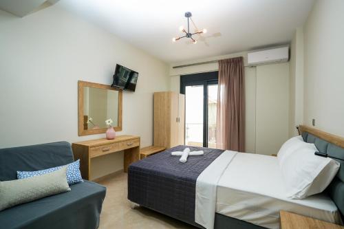 A bed or beds in a room at Villa MARIA
