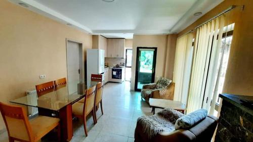 Χώρος καθιστικού στο Villa A Barleon Bakuriani