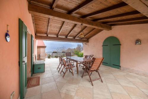 Balkón nebo terasa v ubytování Villa Scala-Panoramic Holiday House