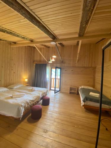 Postel nebo postele na pokoji v ubytování Hotel Chubezeni