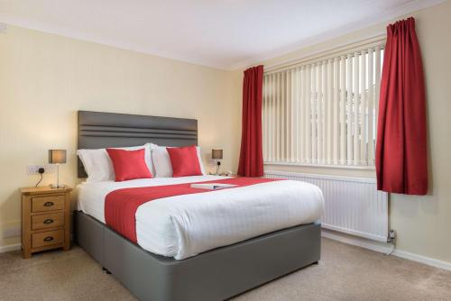 Best Western Fowey Valleyにあるベッド