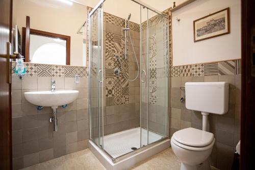 Kylpyhuone majoituspaikassa Villa Fontana