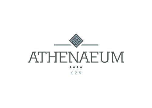 nowe logo projektowania logo athenhamm w obiekcie Athenaeum K 29 w Atenach