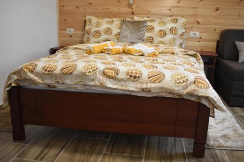Cama o camas de una habitación en Deluxe Studio & Rooms Zarubica