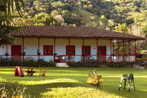 薩蘭托的住宿－La Cabaña Ecohotel - Valle del Cocora，相簿中的一張相片