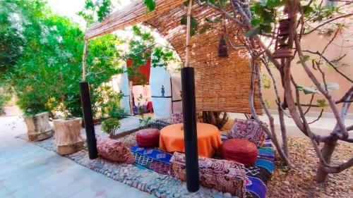 Jardín al aire libre en Kasbah Tussna