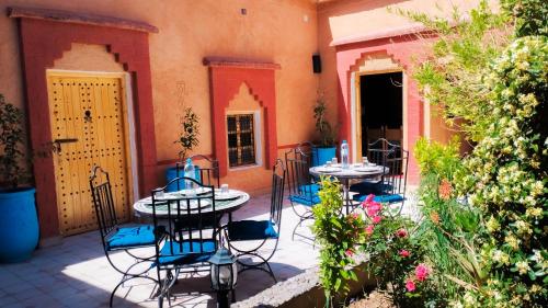 Jardín al aire libre en Kasbah Tussna
