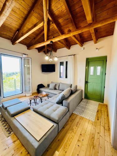 Posezení v ubytování Green View House