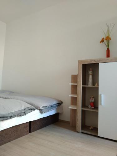Cama o camas de una habitación en Ubytování u Mráků