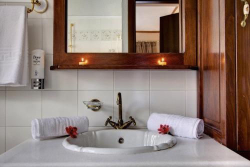 Ванная комната в Guesthouse Niaousta