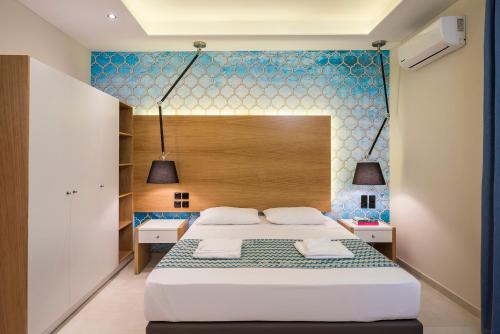 Katil atau katil-katil dalam bilik di Summer Beach Hotel
