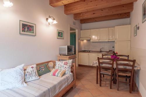 Η κουζίνα ή μικρή κουζίνα στο Agriturismo Case al Sole