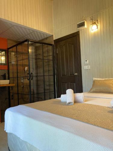 Ванная комната в Koala Bungalows