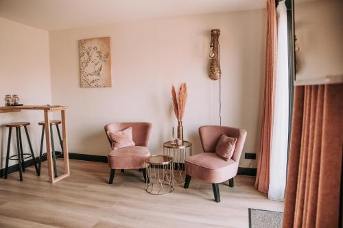 Posezení v ubytování Bed and Breakfast de WoerdT