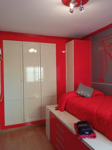 Postel nebo postele na pokoji v ubytování Casa Paula