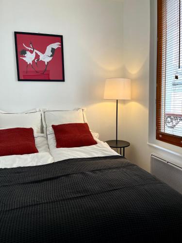 Vuode tai vuoteita majoituspaikassa MaisonZen