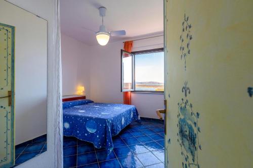 Ένα ή περισσότερα κρεβάτια σε δωμάτιο στο Pergola 714