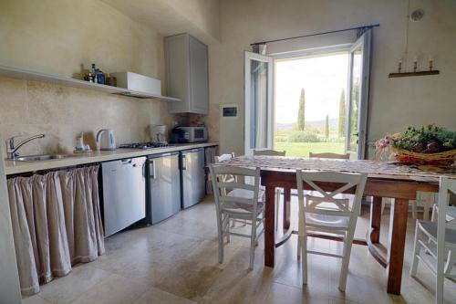 Una cocina o cocineta en Rinidia Bio