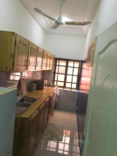 Una cocina o cocineta en Havre de paix A12